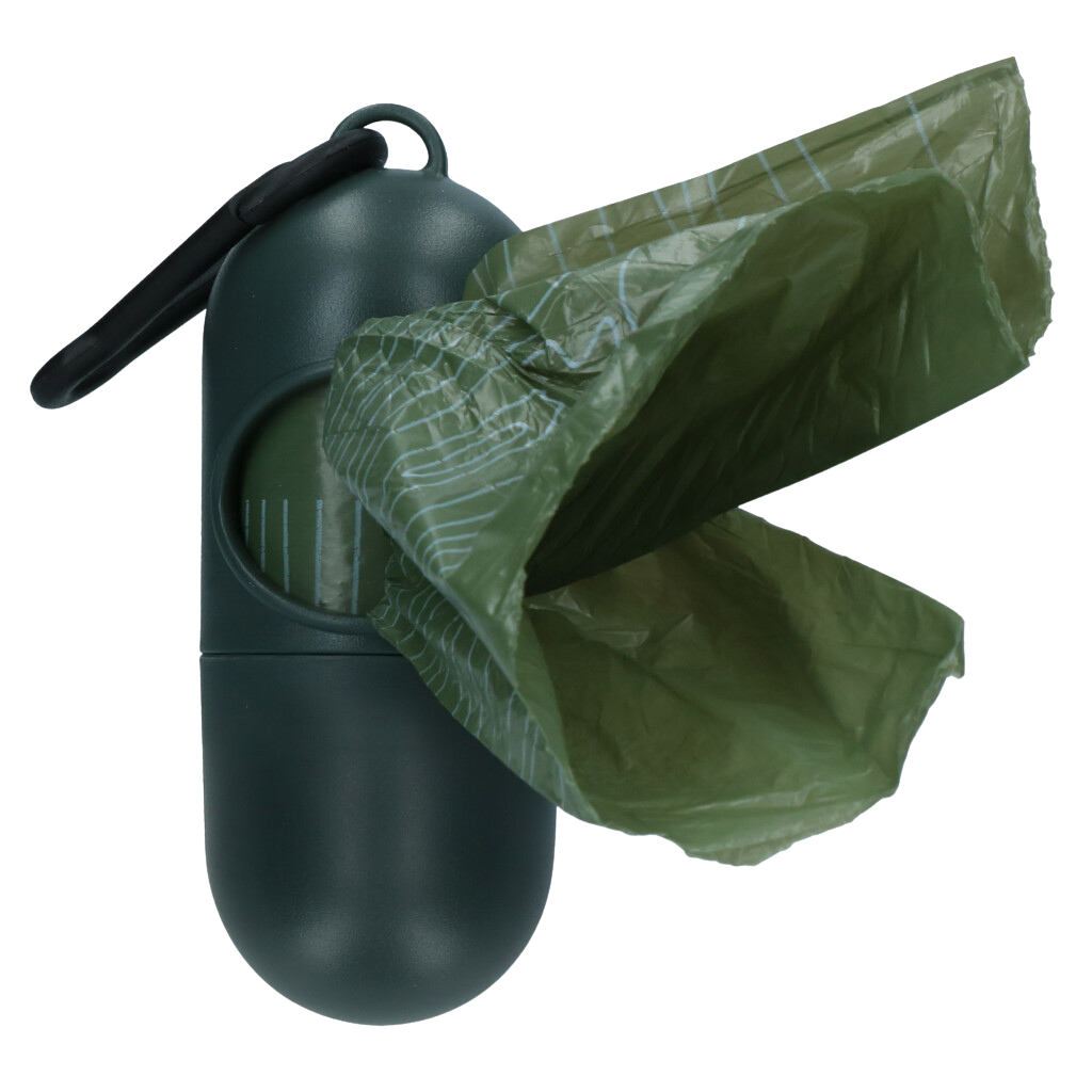 Distributeur de Sacs à Déjections PoopyGo 💩 avec 15 Sacs Biodégradables 🌿