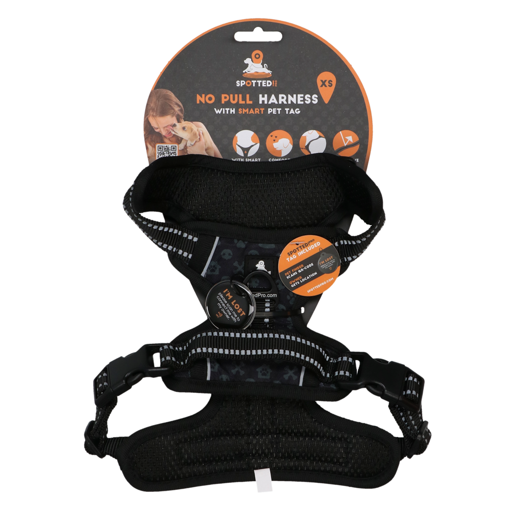 Harnais Spotted! Pro Anti-Traction Gris foncé