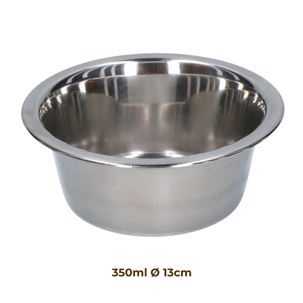 Gamelle en Acier Inoxydable 2,80L Ø 25cm