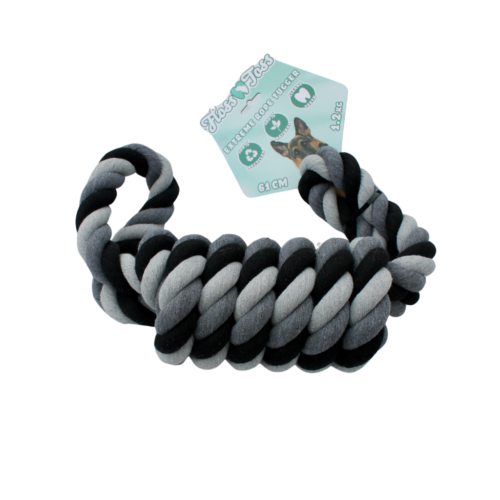 Double Corde de Traction Extreme DentaCool Ultra-tressée 1.2kg