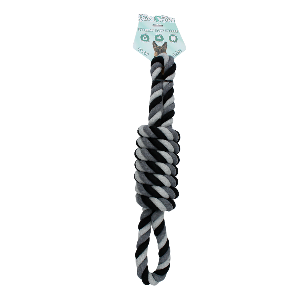 Double Corde de Traction Extreme DentaCool Ultra-tressée 1.2kg
