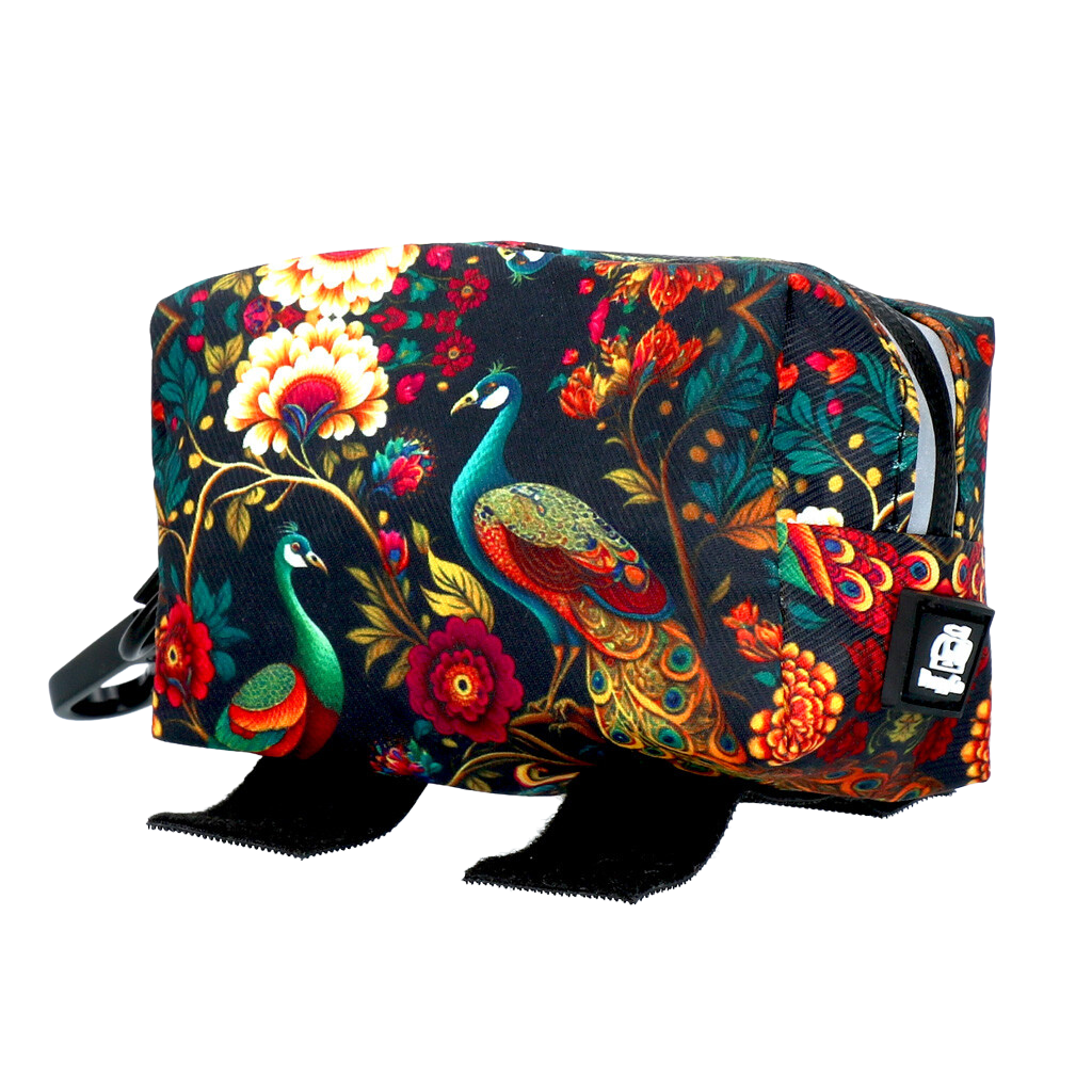 Distributeur de Sac Ă Kaka PoopyBag đ© - ImprimĂ© Paon Rouge đŠ