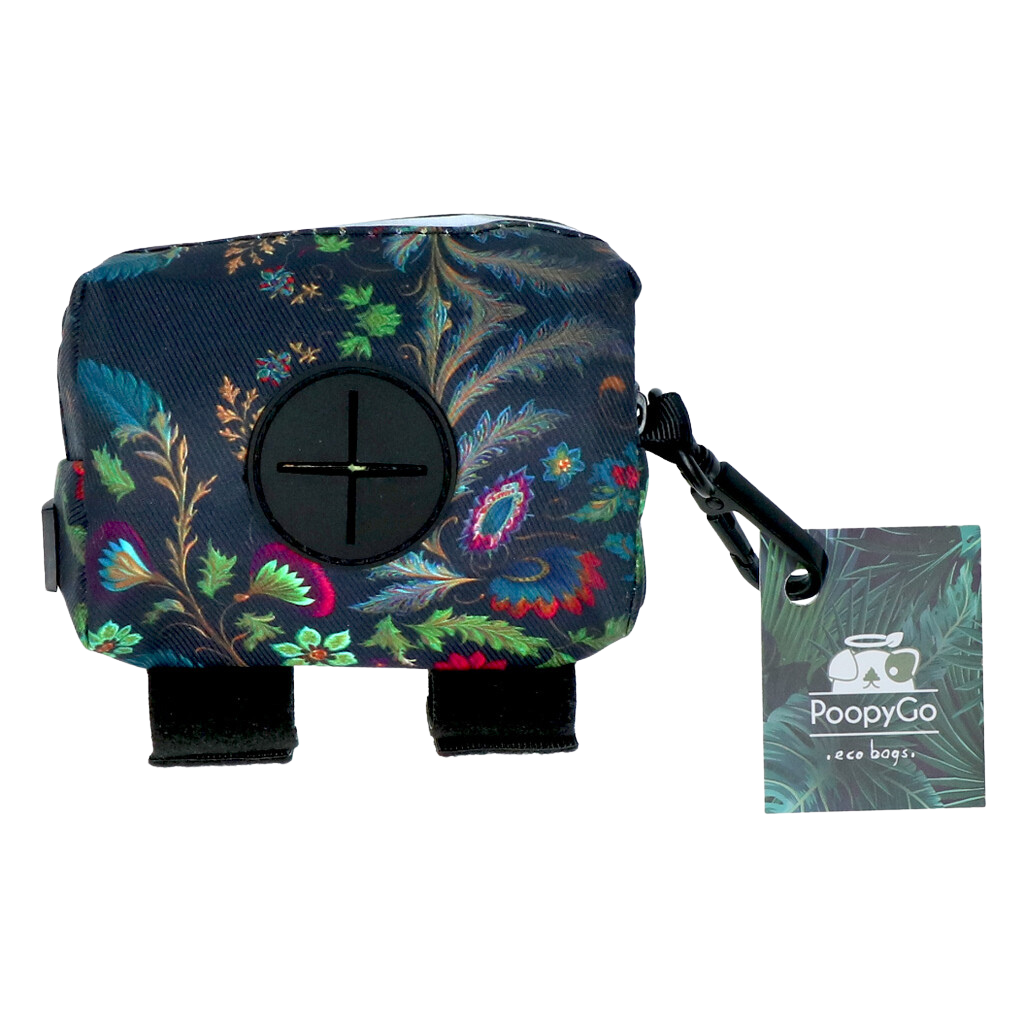 Distributeur de Sac Ă Kaka PoopyBag đ© - ImprimĂ© ForĂȘt Tropicale đș