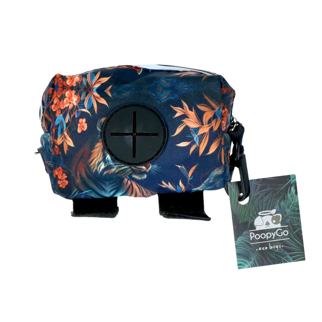 Distributeur de Sac à Kaka PoopyBag 💩 - Imprimé Tigre 🐅