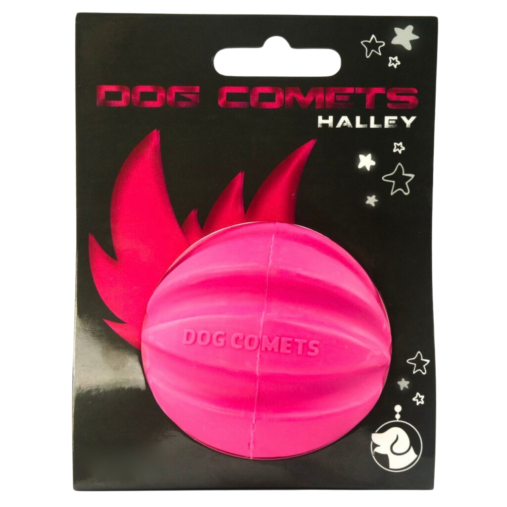 Balle Comète – L'Étoile Filante ROSE avec ou sans corde 🌠