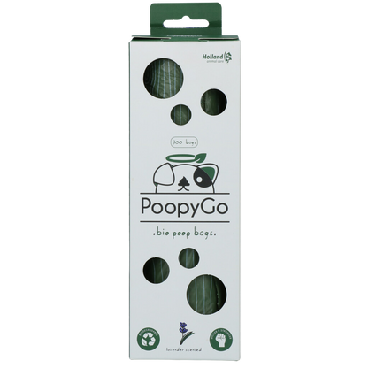 Sac à Kaka 💩 PoopyGo Bio-Dégradable 🌿 1 rouleau de 300 sachets