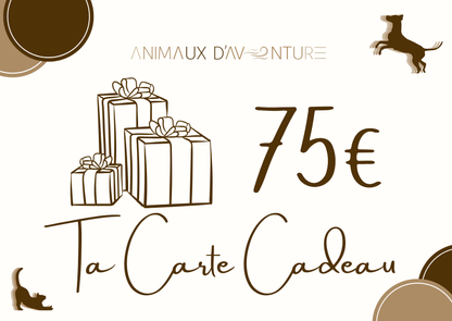 Les Cartes Cadeaux Animaux d'Aventure