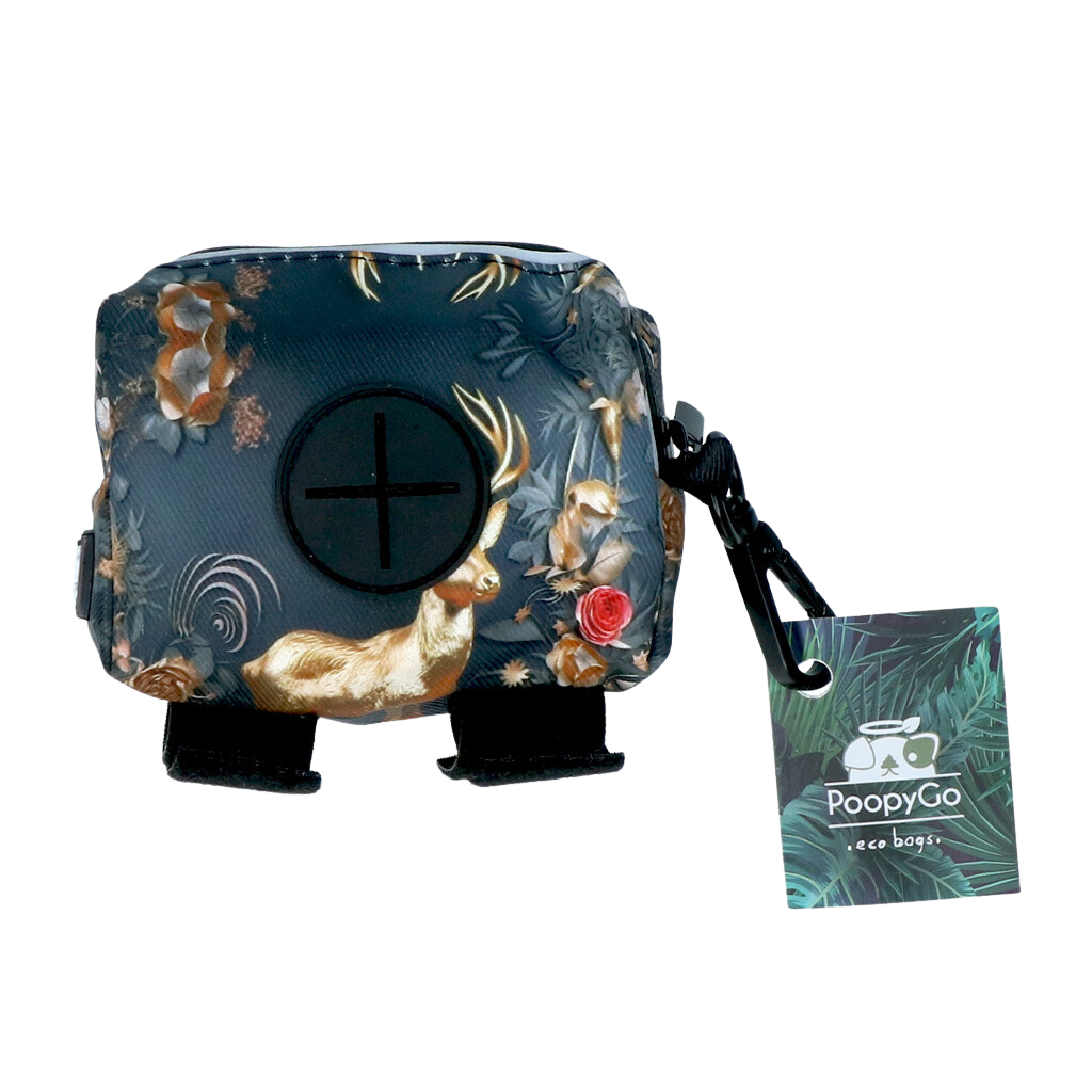 Distributeur de Sac à Kaka PoopyBag 💩 - Imprimé Cerf 🦌