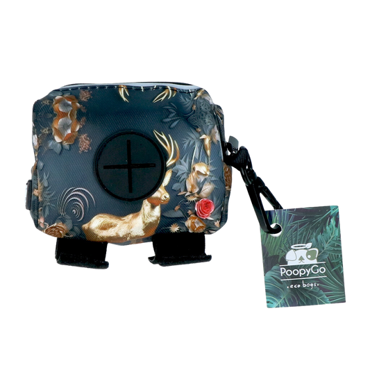 Distributeur de Sac à Kaka PoopyBag 💩 - Imprimé Cerf 🦌