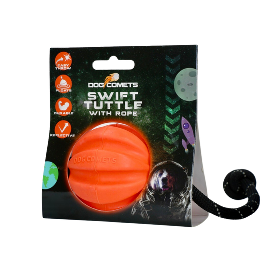 Balle Comète – L'Étoile Filante ORANGE avec ou sans corde 🌠