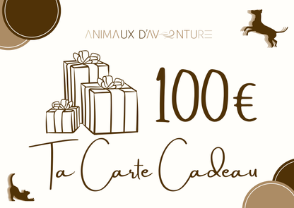 Les Cartes Cadeaux Animaux d'Aventure