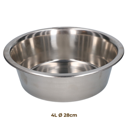 Gamelle en Acier Inoxydable - 1,75L Ø 21cm