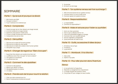 Ebook : Chien et Charge Mentale - De la culpabilité au plaisir retrouvé !