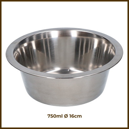 Gamelle en Acier Inoxydable - 750ml Ø 16cm
