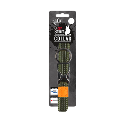 Collier Strong Adventure Couleur Vert Olive – Confort & Résistance 🌲🐾