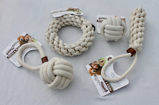 Balle avec Corde en Coton