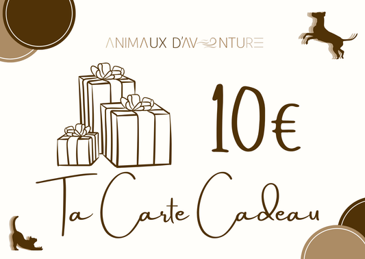 Les Cartes Cadeaux Animaux d'Aventure
