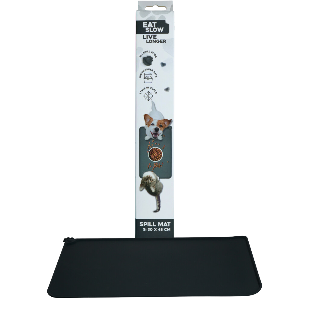 Tapis Anti-Renversement en Silicone - Taille S - Propreté & Confort
