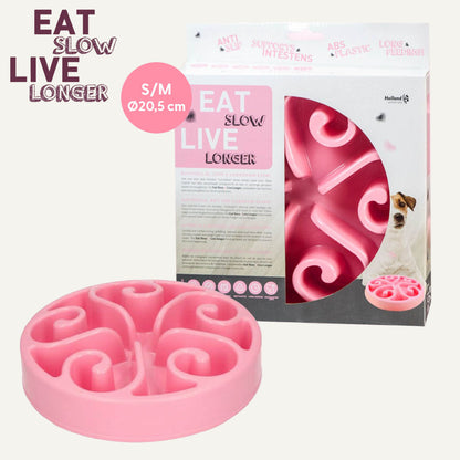 Gamelle Anti-Glouton - Taille S - Rose