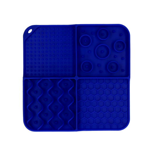 Tapis de Léchage 4 Mondes à Déguster - Bleu