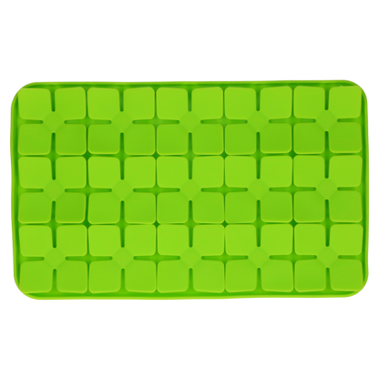 Tapis de Léchage Pétales de Fleurs Niveau difficile - Vert