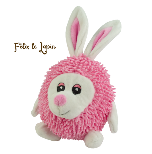 Félix le Lapin - les Doudous Fuzzle