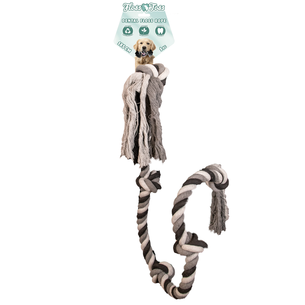 Corde DentaCool - Ultra-tressée à 5 nœuds 145cm & 185cm