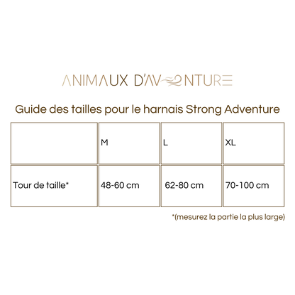 Harnais Strong Adventure - Vert Olive 🌲 & Mandarine 🍊🐾