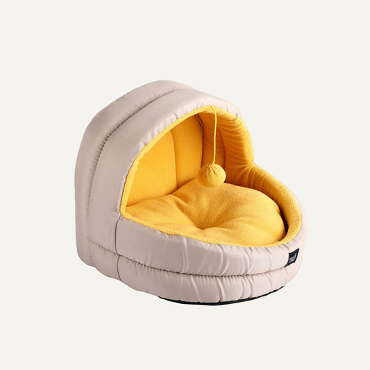 Le Panier Nid Douceur – Refuge éco-doux pour chats rêveurs 🌿