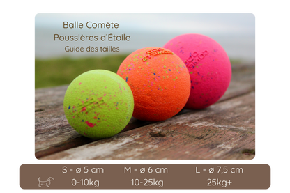 Balle Comète Poussières d'étoile Taille L