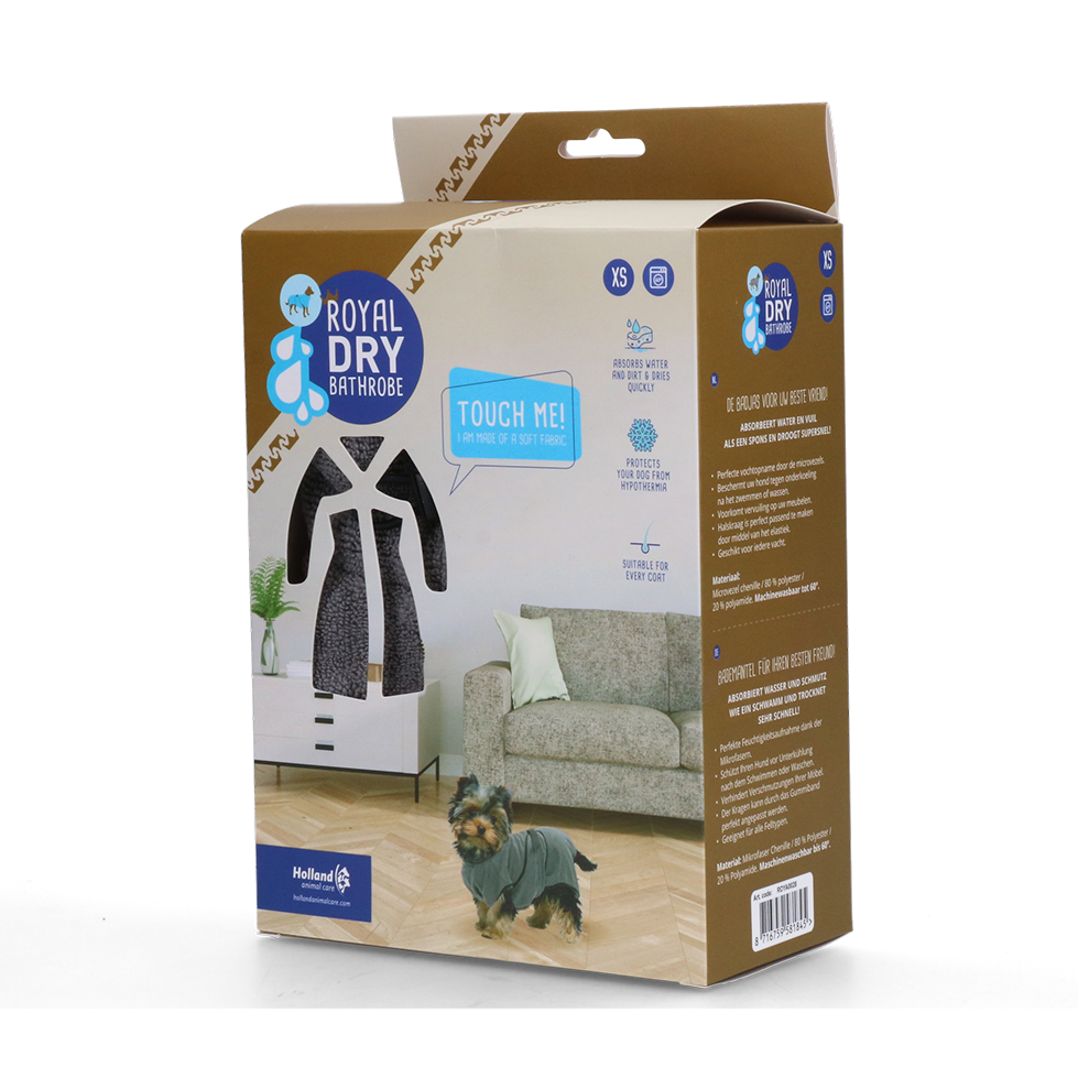 Peignoir Taille XS en microfibre ultra-absorbante