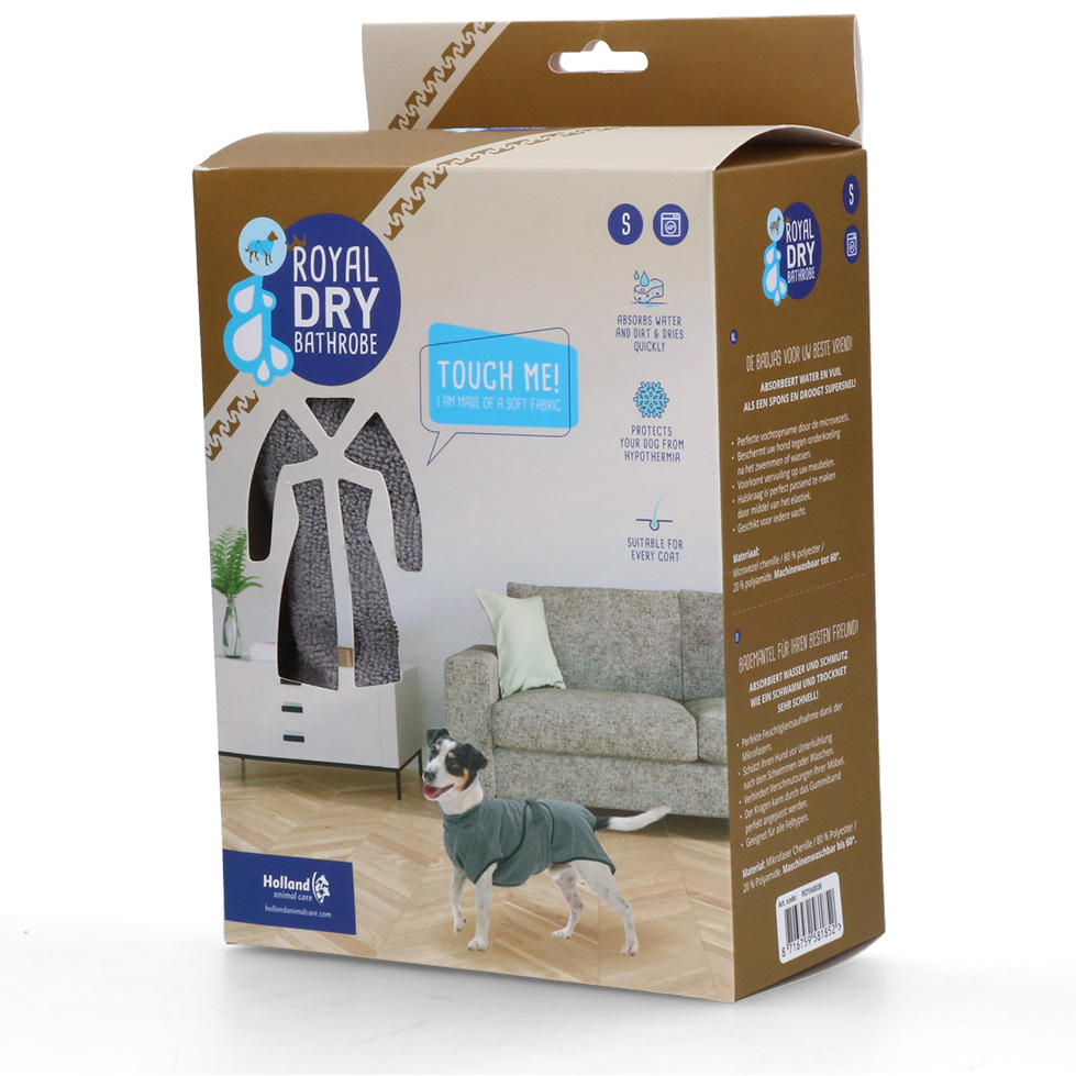 Peignoir Taille S en microfibre ultra-absorbante