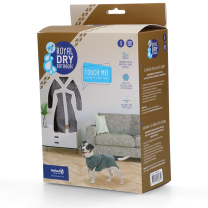 Peignoir Taille S en microfibre ultra-absorbante