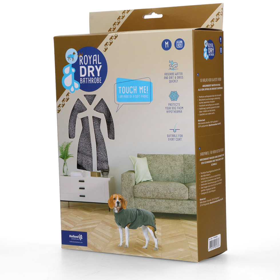 Peignoir Taille M en microfibre ultra-absorbante