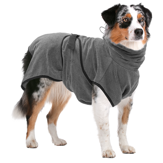 Peignoir Taille XL en microfibre ultra-absorbante