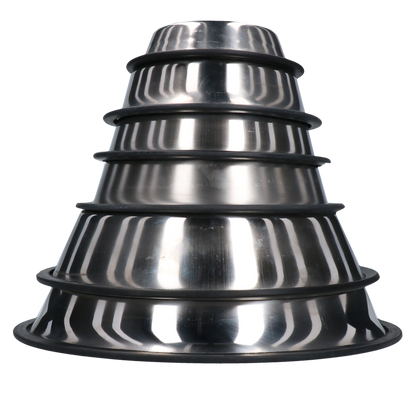 Gamelle en Acier Inoxydable antidérapante 450ml Ø 19cm