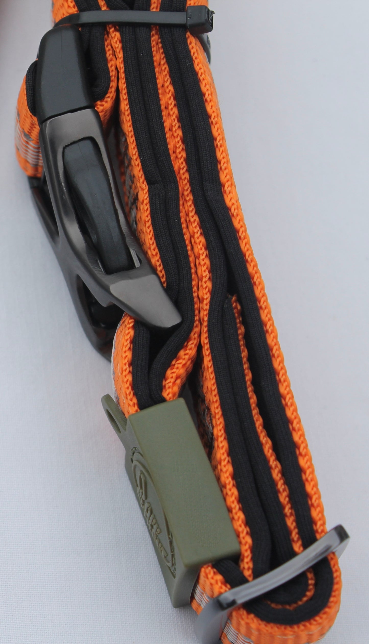 Collier Strong Adventure Couleur Mandarine – Confort & Résistance 🍊🐾
