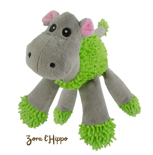 Zora l'Hippo - les Doudous Fuzzle