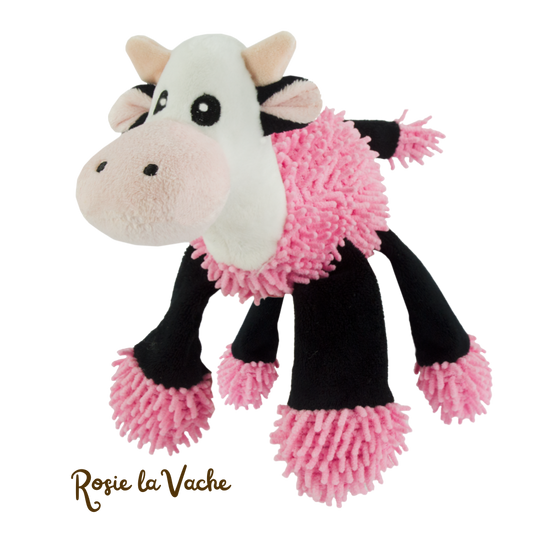 Rosie la vache - les Doudous Fuzzle