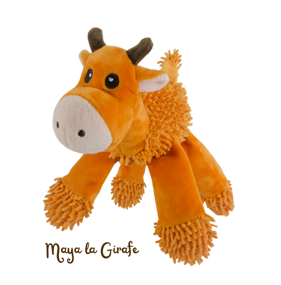 Maya la Girafe - les Doudous Fuzzle